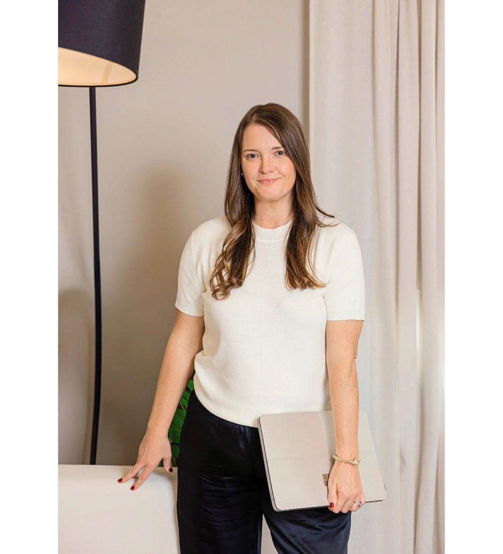 Morgan Rubenstein, Director of Design at Atelier Interiors in Boca Raton, Florida.